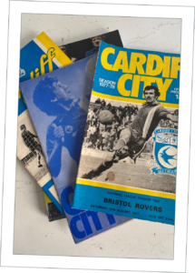 Image: Cardiff City match programmes