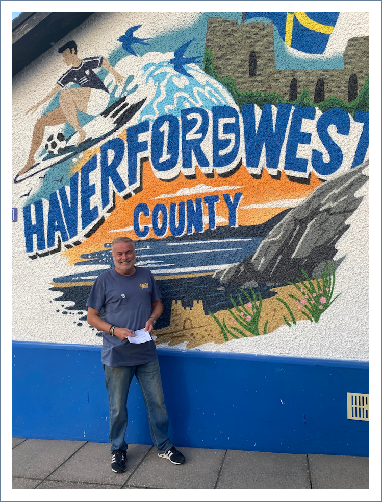 Image: David Collins at Haverford County AFC